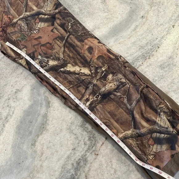 Rocky Men’s Camouflage Mossy Oak Infinity Print Drawstring Rain Pant Siz… - Picture 13 of 15